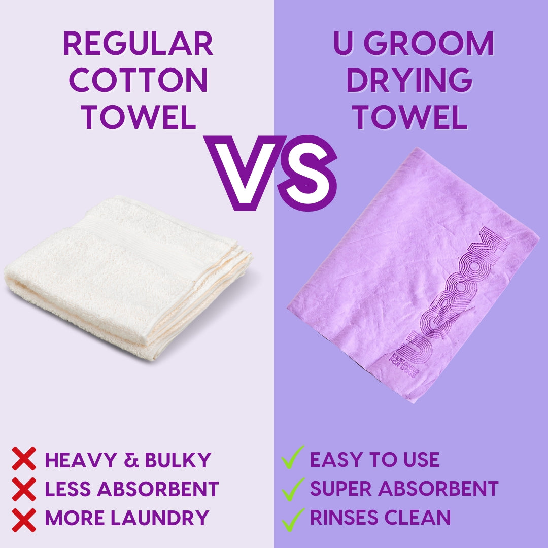 U Groom Dog Drying Towel - U GROOM