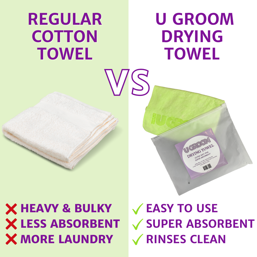 U Groom Dog Drying Towel - U GROOM