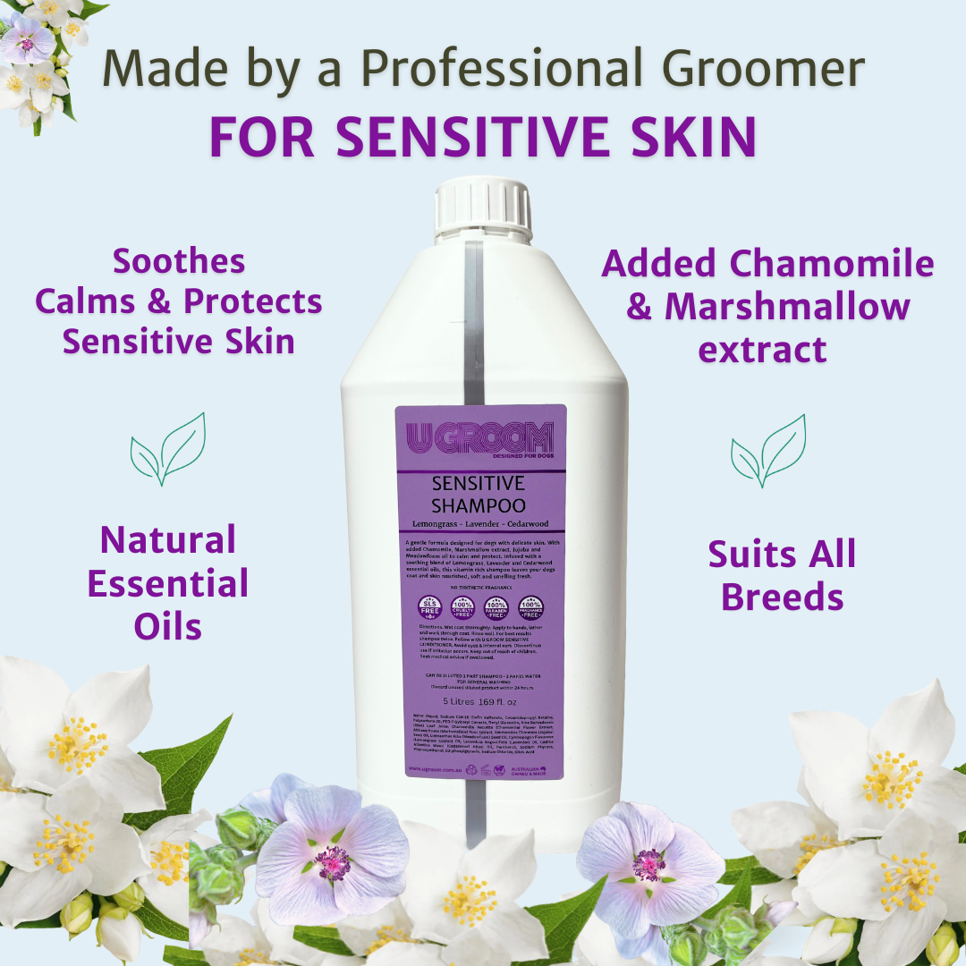 Sensitive Dog Shampoo 5 litre bulk